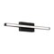 Dweled Parallax 18in LED Wall Sconce 3-CCT 2700K-3000K-3500K Set to 3000K in Black WS-73118 - alternate 1